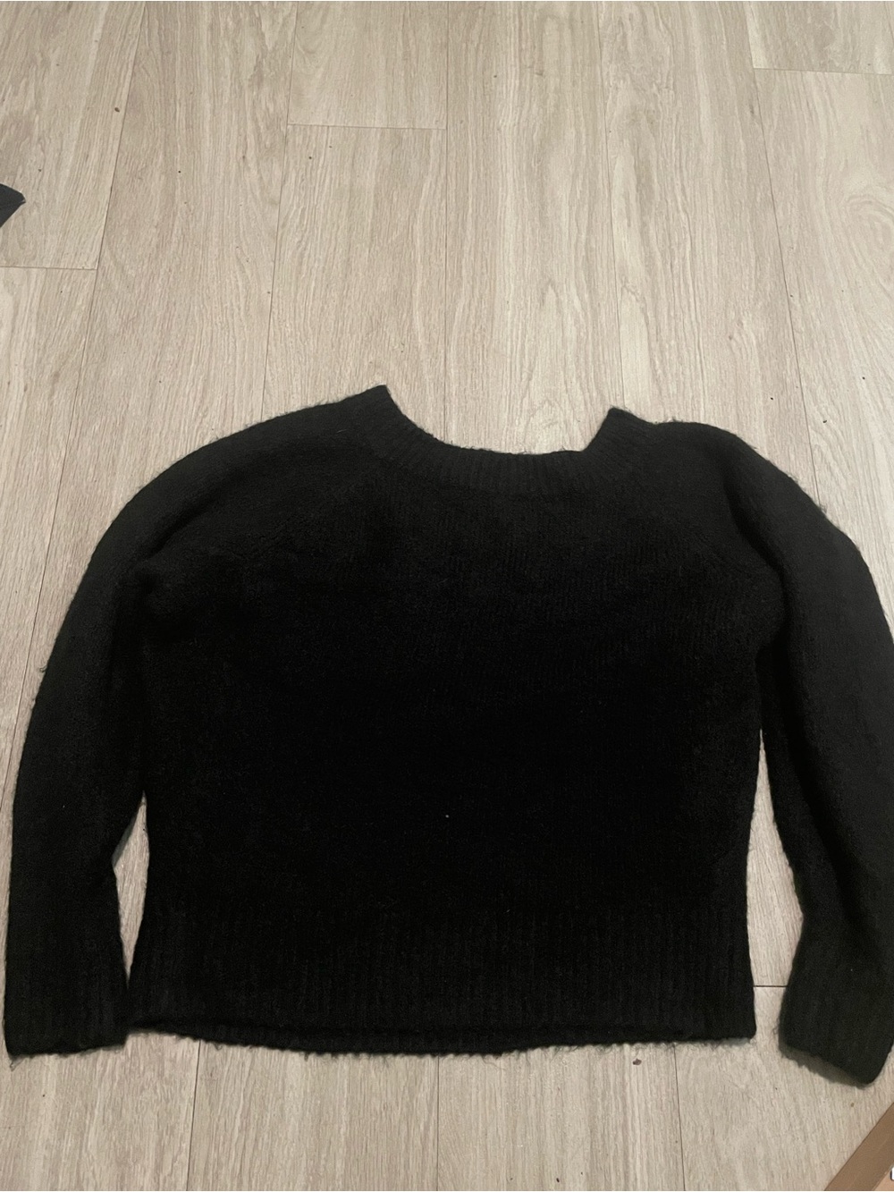 Victoria's Secret Black Off-the-Shoulder Sweater
